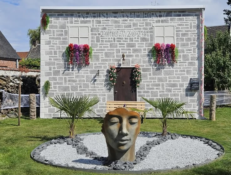 Façade pierre apparente Béthune