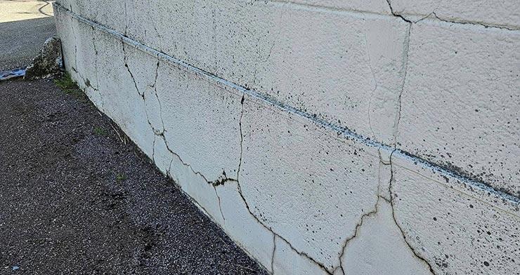 Fissure mur extérieur Valenciennes Douai