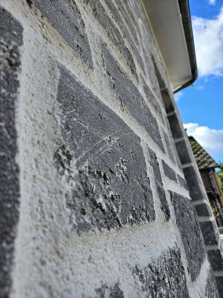 Lavage haute pression mur extérieur